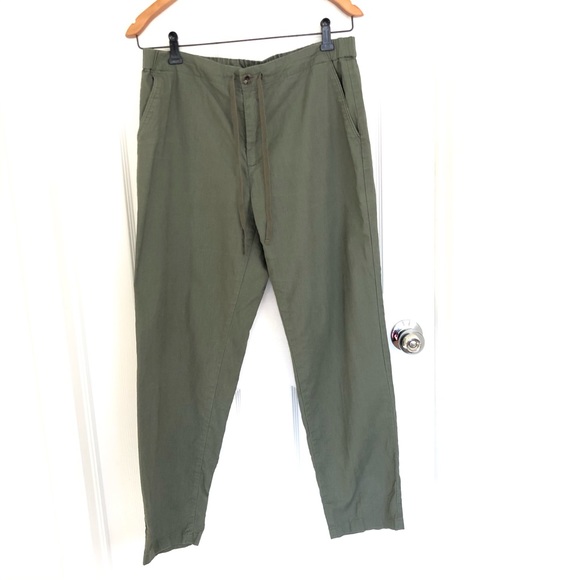 olive green chino pants